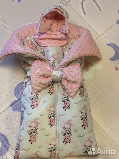 Конверт на выписку для девочки