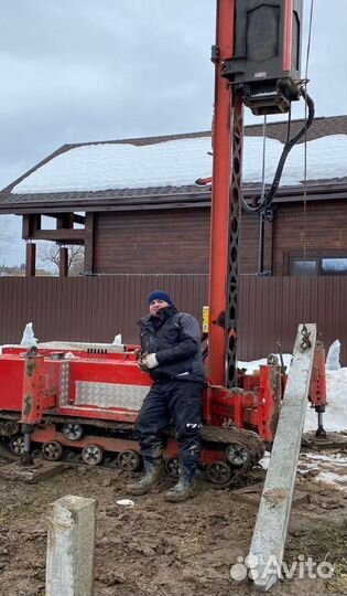 Сваи железобетонные под ключ установка