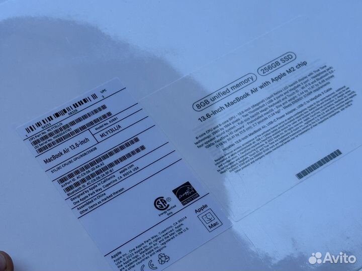 Macbook air 13 m2 8 256 новый бежевый