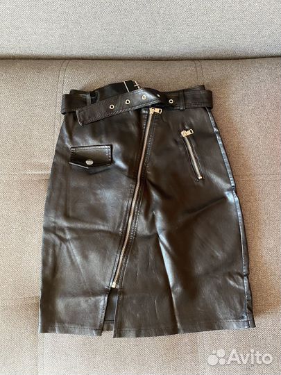 Юбка-шорты джинсовые, юбка кожзам, джемпер