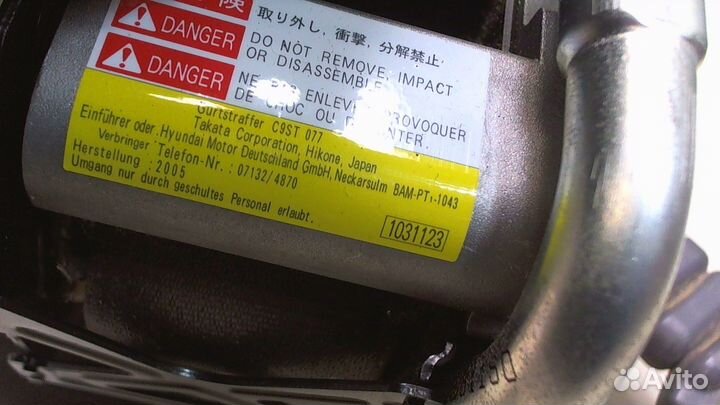 Ремень безопасности Hyundai Tucson 1, 2006