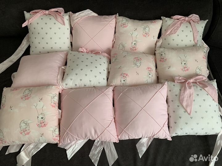 Бортики в кроватку