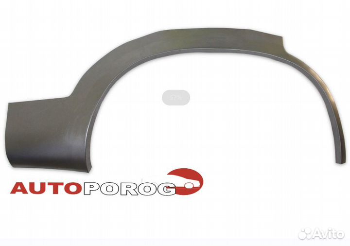 Ремонтная арка цинк для Skoda Octavia А5