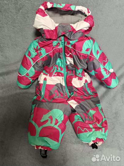 Комбинезон зимний девочке 86