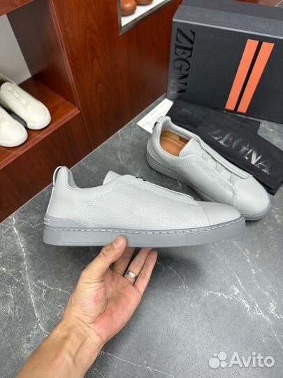 Кеды Zegna Grey