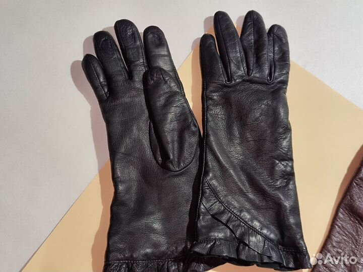 Перчатки женские натуральная кожа 6.5 8 9