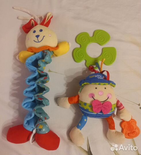 Игрушки в коляску для самых маленьких