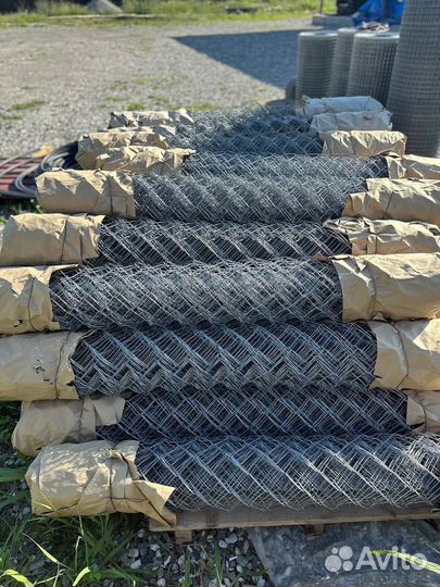 Забор сетка рабица