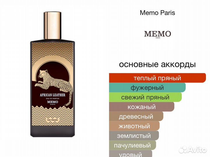 Мемо Африканская Кожа