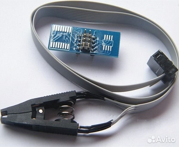 Clip soic8 clip - прищепка для программирования