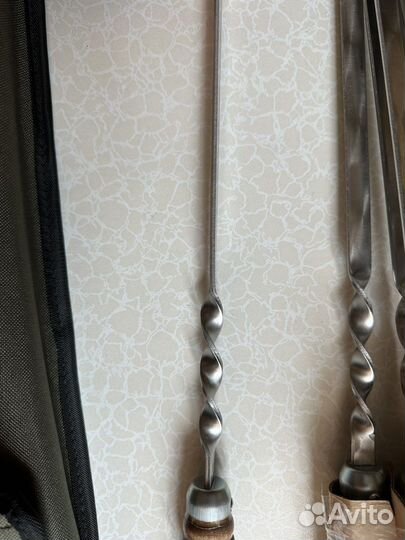 Шампура с чехлом хорошего качества