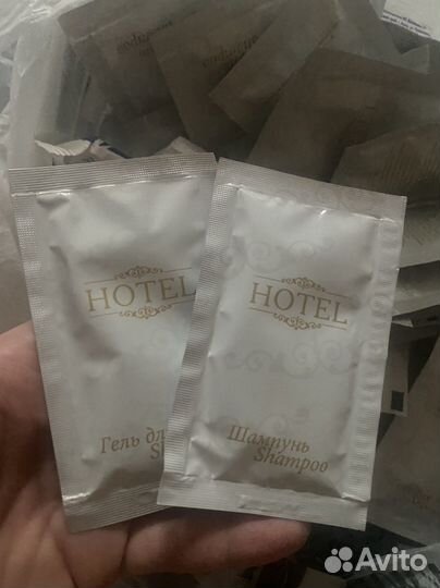 Шампунь/мыло/гель для душа из отеля