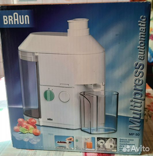 Соковыжималка braun M80