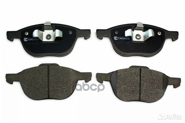 Колодки тормозные ford/mazda/volvo focus 2/C-MA