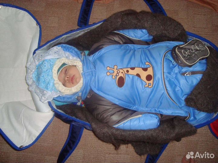 Зимний комбинезон для мальчика от рождения до 2 ле
