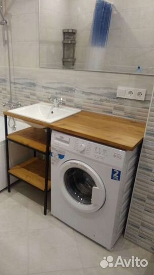 Столешница в ванну массив