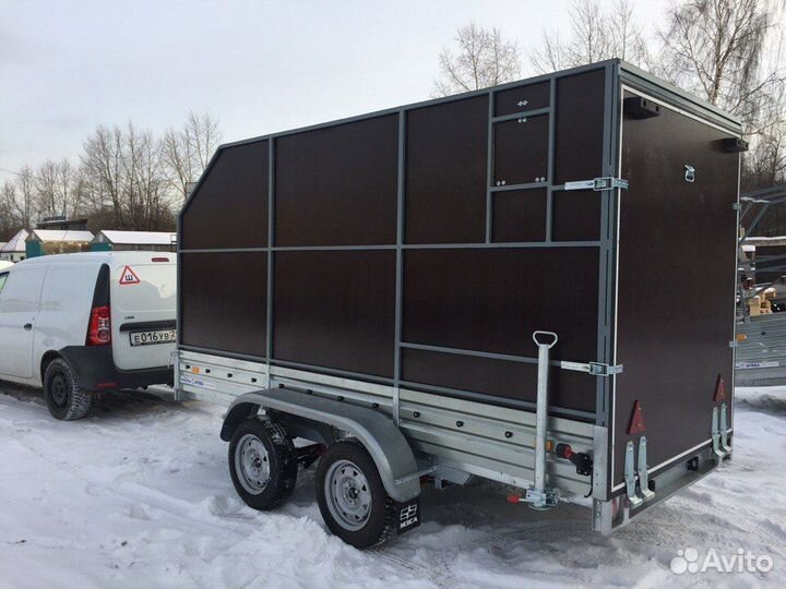 Опорная стойка для прицепа мзса 8177 в сборе с хо