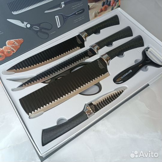 Подарочный набор из 4 кухонных ножей