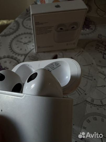 Беспроводные наушники apple airpods 3