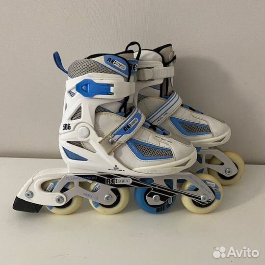 Роликовые коньки раздвижные reaction 31-36