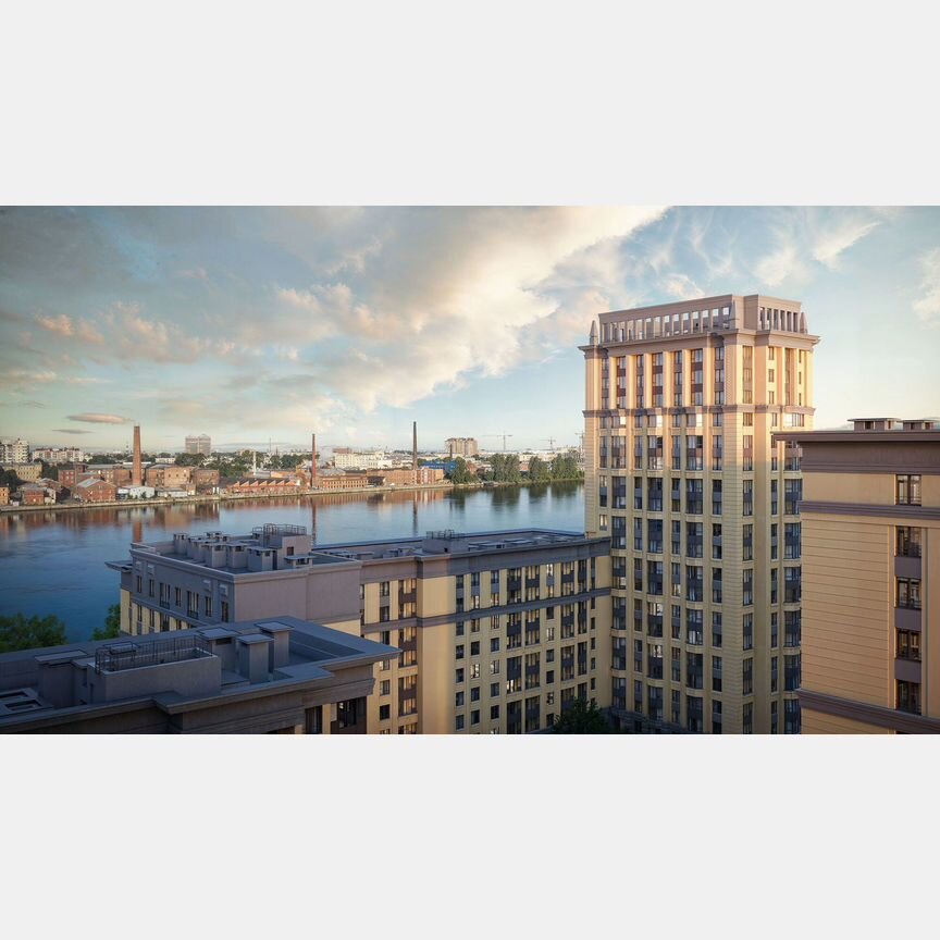 2-к. квартира, 72,3 м², 2/13 эт.