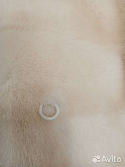 Шуба норковая с капюшоном