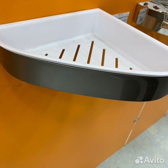 Полочка угловая плоская brimix