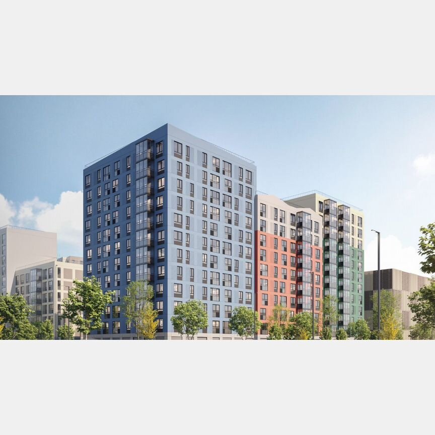 2-к. квартира, 48,1 м², 6/12 эт.