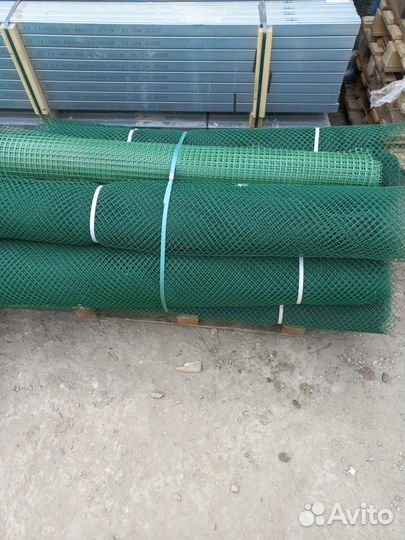 Садовая решетка 15*15 1х20м, хаки