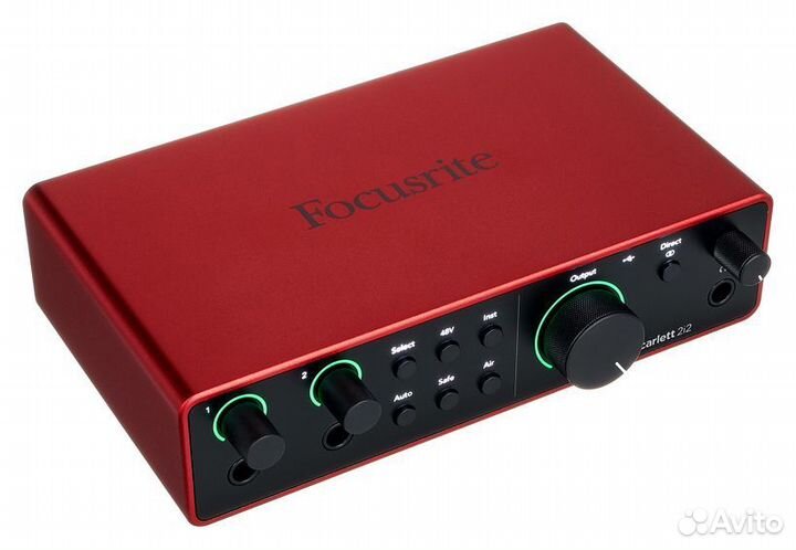 Аудиоинтерфейс Focusrite Scarlett 2i2 4th Gen