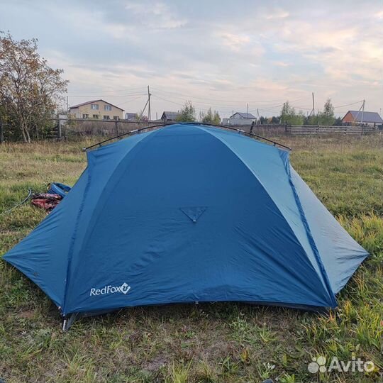 Палатка туристическая 4 местная бу