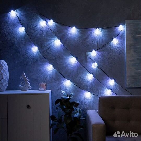 Нить DCR. smart, 6 м, с насад. Цветочки, d6 см, IP