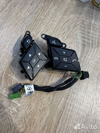 Кнопки руля mercedes