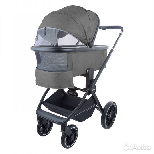 Детская коляска 2в1 (3в1) Indigo Force Grey