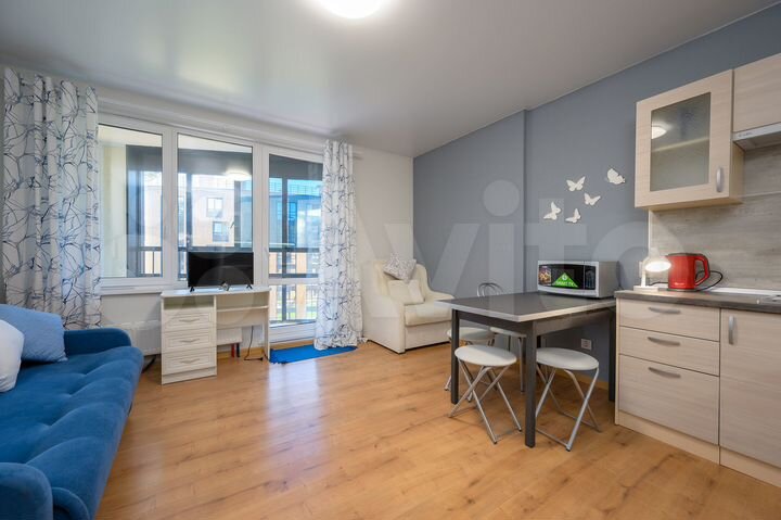 Квартира-студия, 35 м², 4/6 эт.