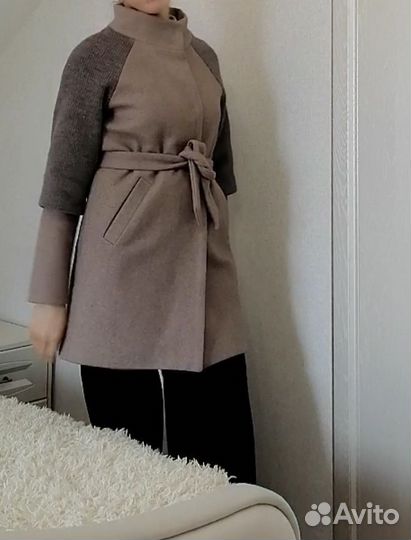 Пальто демисезонное женское 44 46