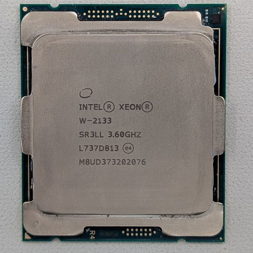 [W-2133] Процессор Intel Xeon Sr3ll, 6 Cores, 3.6 G