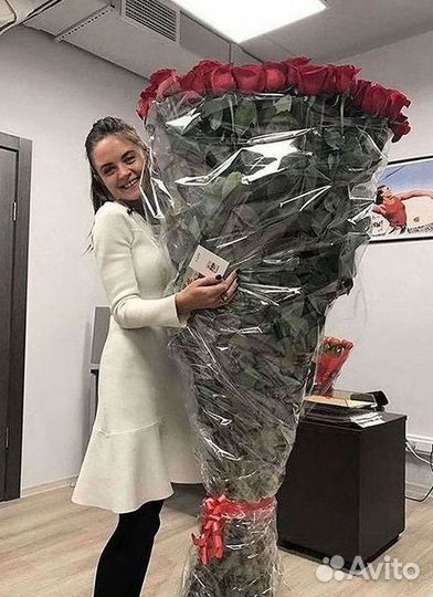 Букет роз 101 роза 51 роза