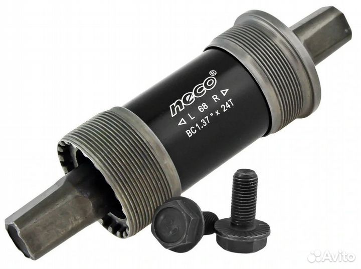 Каретка Neco B910 (корпус-сталь, левая чашка-сталь