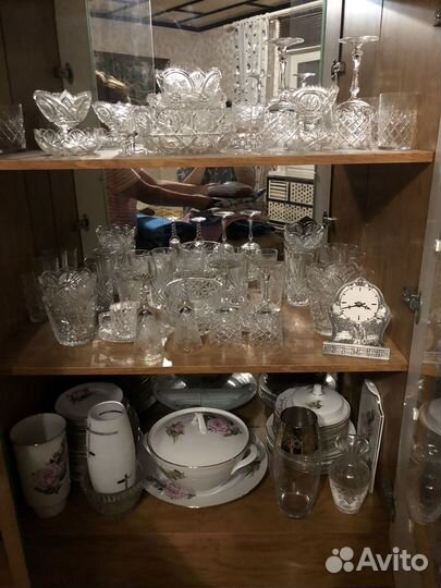 Хрустальная посуда СССР