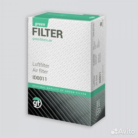 Green filter LF0170 Фильтр воздушный