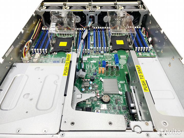 Сервер Supermicro 6029U-E1CR4 NEW 2xSilver 4114 128Gb