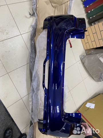 Бампер Лада Гранта задний цвет персей 429