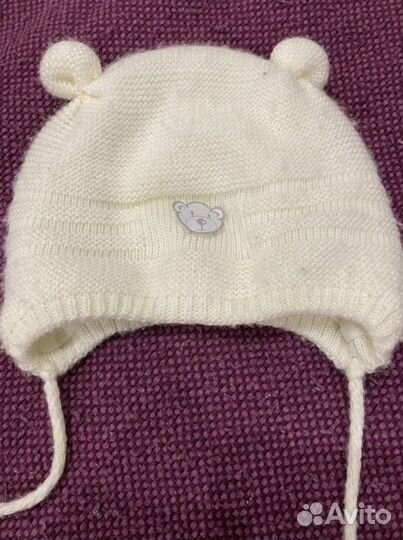 Шапочка для девочки весна/осень