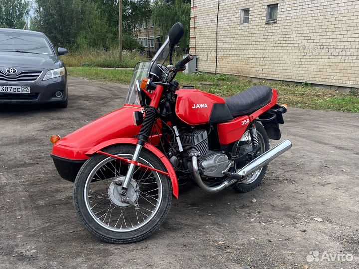 Ява 638 с коляской Velorex (Велорекс) 562