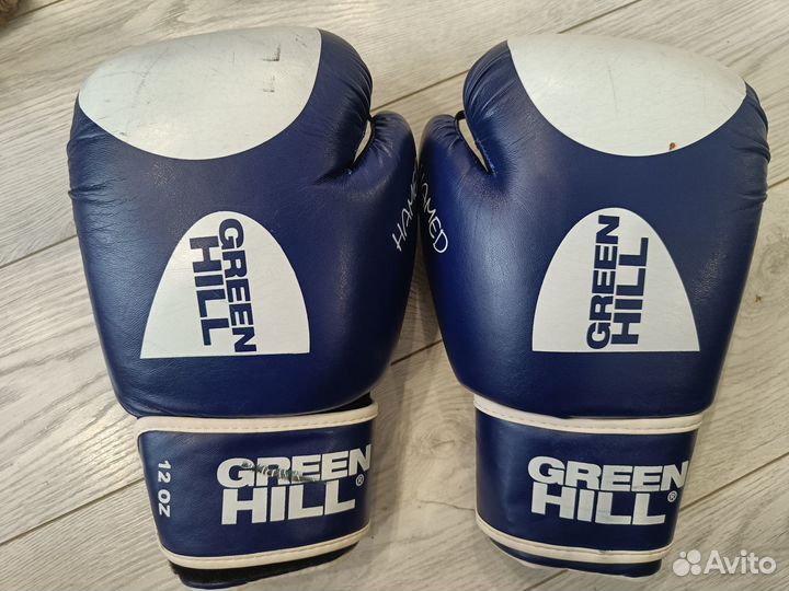 Перчатки боксерские Green Hill