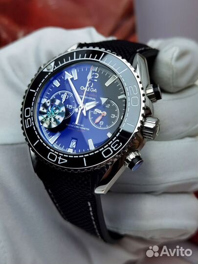 Люксовые мужские часы омега Seamaster Planet Ocean