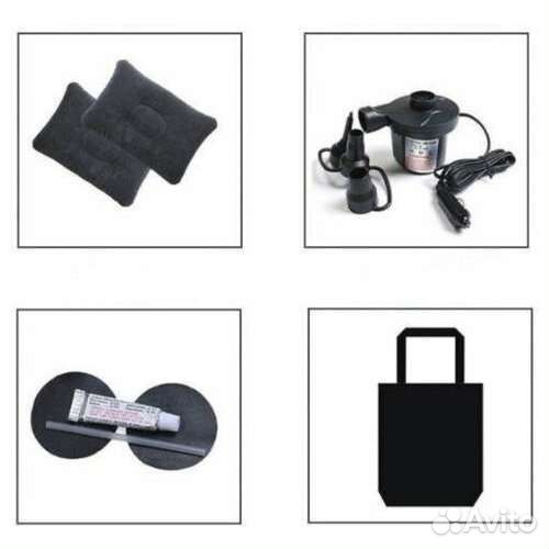 Надувной матрас с насосом в машину