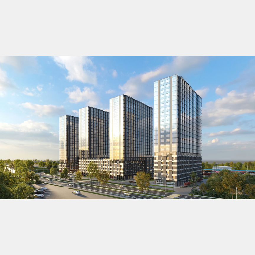 1-к. апартаменты, 51,1 м², 21/23 эт.