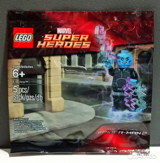 Lego Marvel Electro Spider-Man 2 Лего 5002125